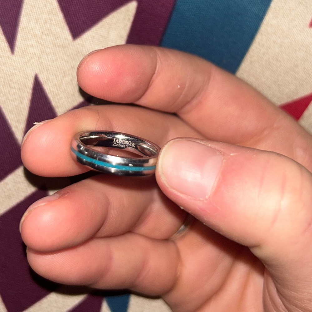 Lashbrook Turquoise Cobalt ring